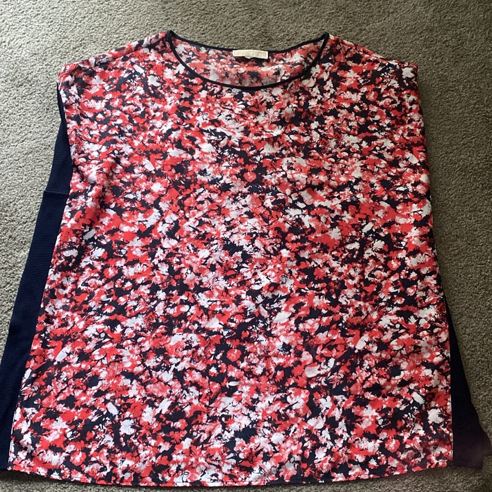 Michael Kors abstract flowy top